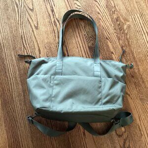Green Everlane (Transit) Convertible Tote Bag